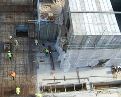 Demolition of a vault