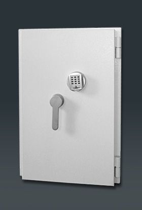 Large safe in RAL white